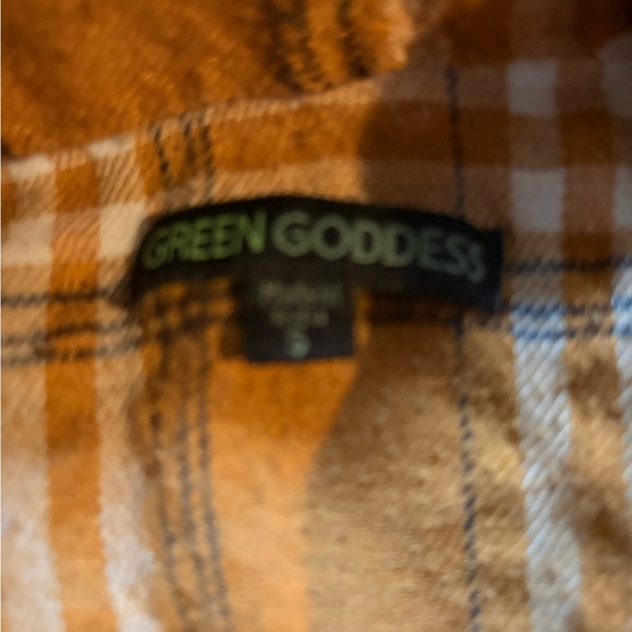 A Trio of  Plaid Button-Ups…Mustard, Cream, and Red… - Picture 3 of 8